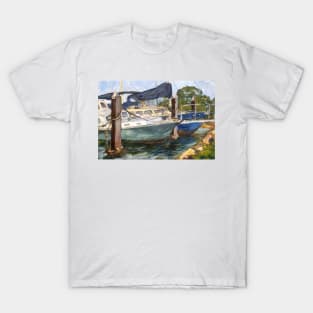 Safe moorings - Laurieton NSW T-Shirt